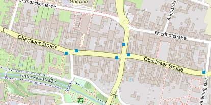 Hochzeitslocation auf Satellitenbild