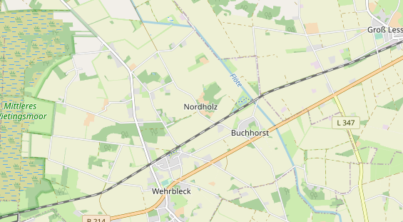 Lieu de mariage sur la carte