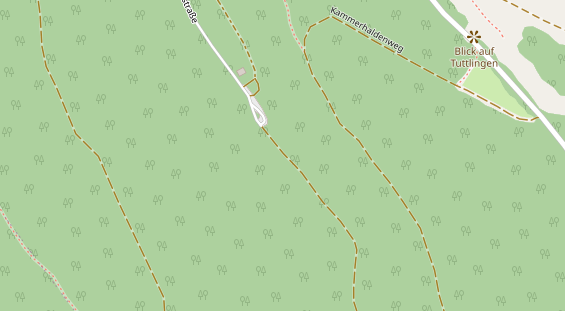 Hochzeitslocation auf Satellitenbild