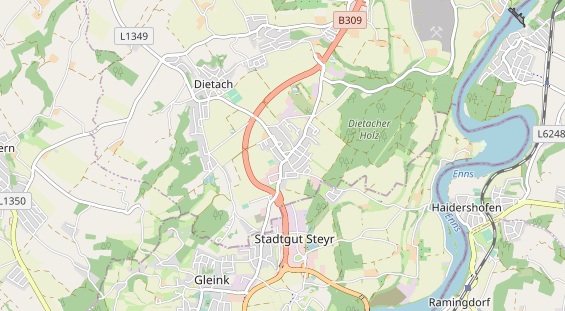 wedding venue on map