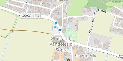 Hochzeitslocation auf Satellitenbild