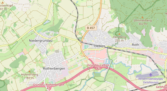 Lieu de mariage sur la carte