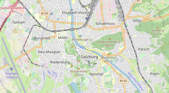 wedding venue on map