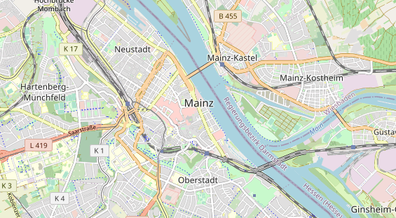 Lieu de mariage sur la carte
