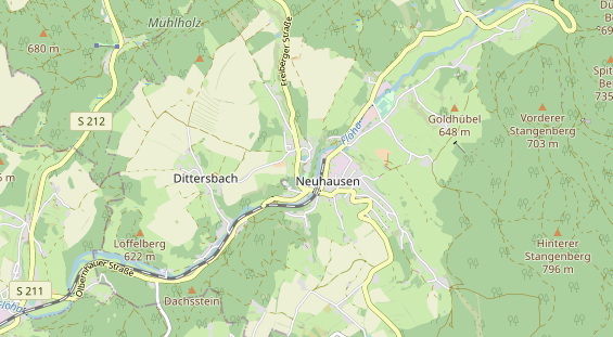 Hochzeitslocation auf Karte