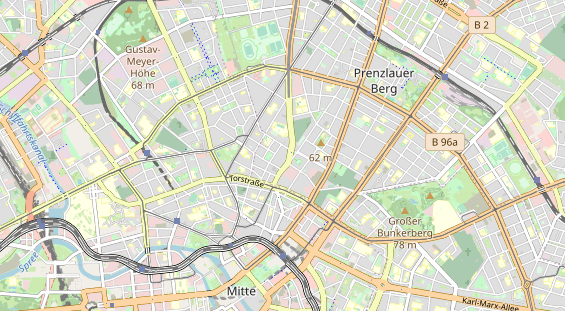 Hochzeitslocation auf Karte