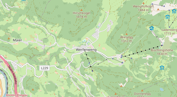 Hochzeitslocation auf Karte