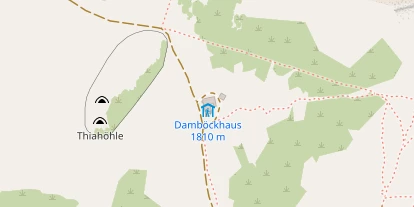 Hochzeitslocation auf Satellitenbild