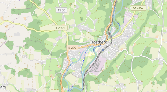 Trouwlocatie op kaart