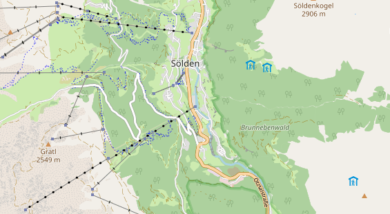Lieu de mariage sur la carte