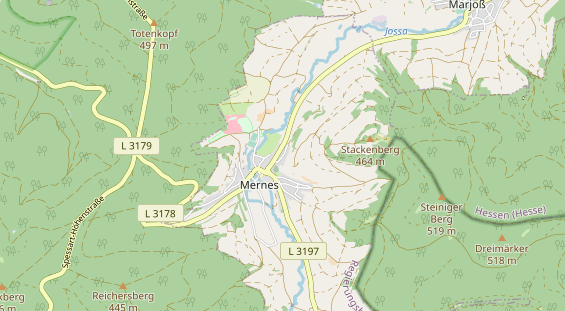 Lieu de mariage sur la carte