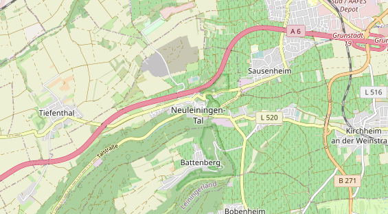 wedding venue on map