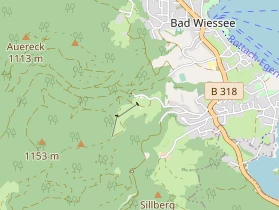 Hochzeitslocation auf Karte