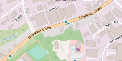 Hochzeitslocation auf Satellitenbild