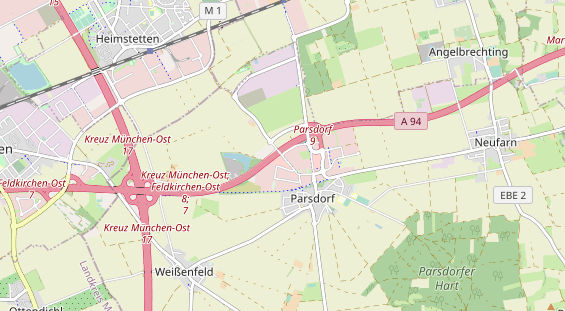 wedding venue on map