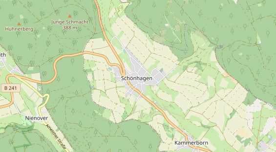 Trouwlocatie op kaart