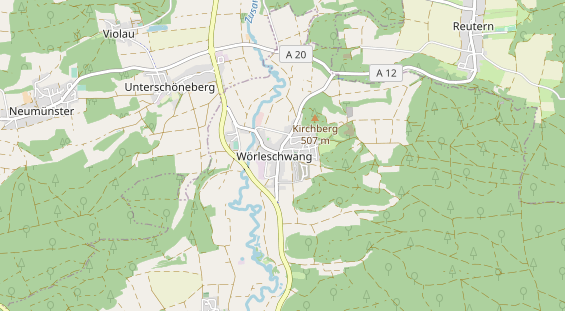Hochzeitslocation auf Karte