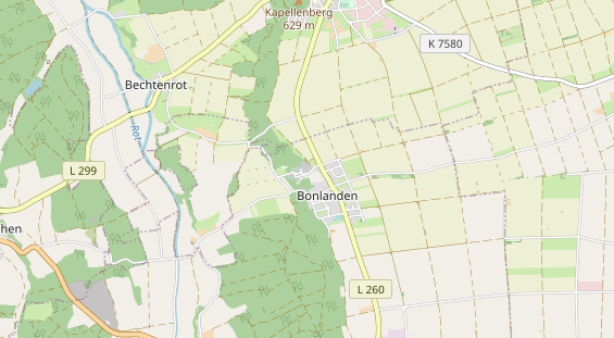 Hochzeitslocation auf Karte