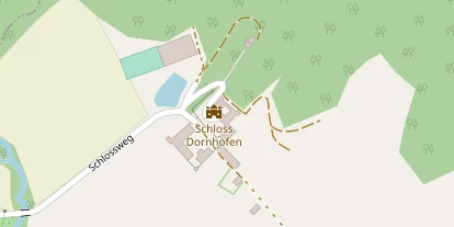 Hochzeitslocation auf Satellitenbild