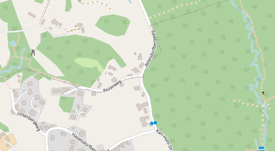 Hochzeitslocation auf Satellitenbild