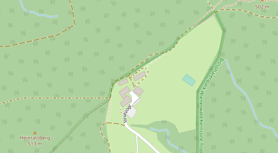 Hochzeitslocation auf Satellitenbild