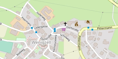 Hochzeitslocation auf Satellitenbild