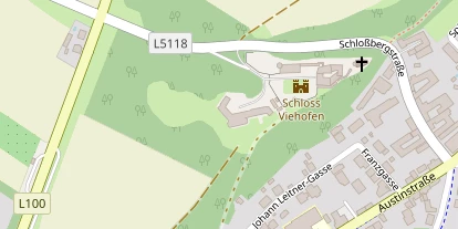 Hochzeitslocation auf Satellitenbild