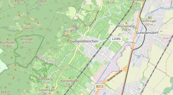 wedding venue on map