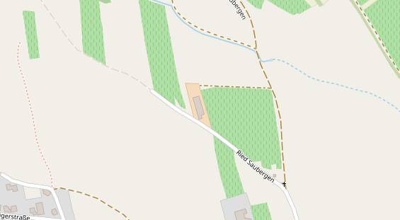 Hochzeitslocation auf Satellitenbild