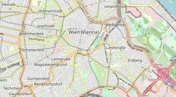 wedding venue on map