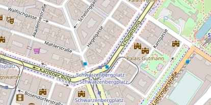 Hochzeitslocation auf Satellitenbild