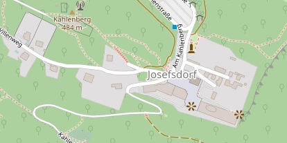 Hochzeitslocation auf Satellitenbild
