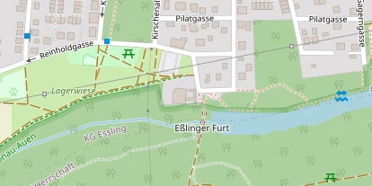 Hochzeitslocation auf Satellitenbild
