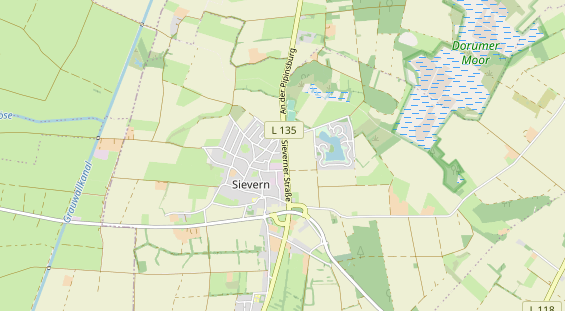 wedding venue on map