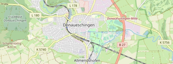 Hochzeitslocation auf Karte