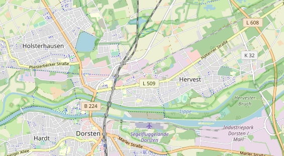 wedding venue on map