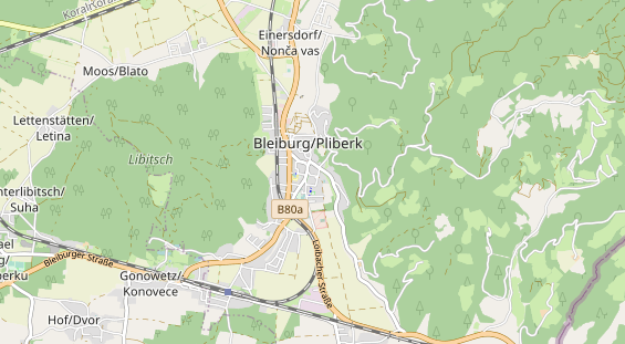 Lieu de mariage sur la carte