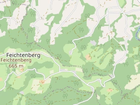 wedding venue on map