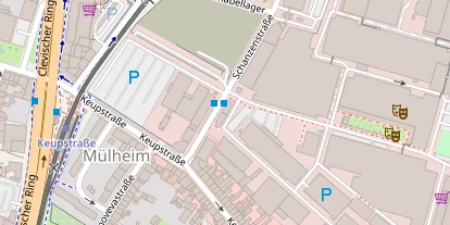 Hochzeitslocation auf Satellitenbild