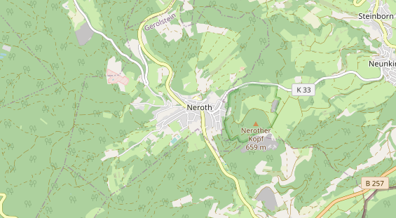 Hochzeitslocation auf Karte