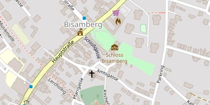 Hochzeitslocation auf Satellitenbild