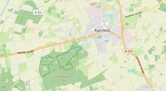 Trouwlocatie op kaart