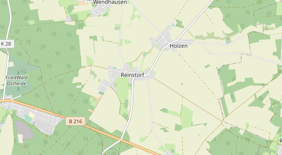 Lieu de mariage sur la carte