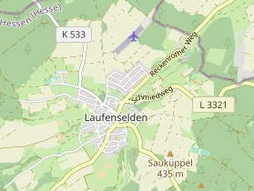 Trouwlocatie op kaart