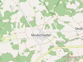 Lieu de mariage sur la carte