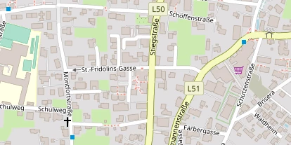 Hochzeitslocation auf Satellitenbild