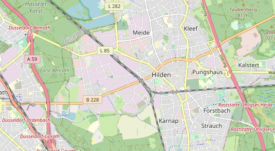 Hochzeitslocation auf Karte