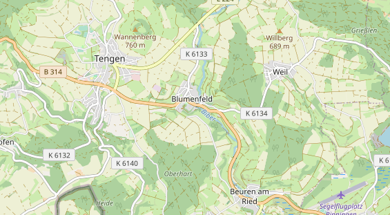 Trouwlocatie op kaart