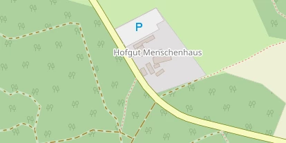 Hochzeitslocation auf Satellitenbild