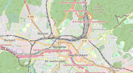 Hochzeitslocation auf Karte